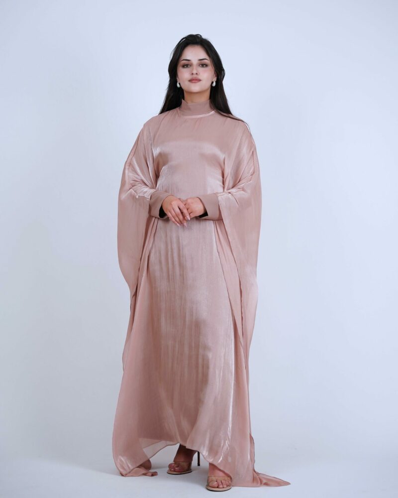 ⁦فستان الفراشة- الزهري⁩ - الصورة ⁦2⁩