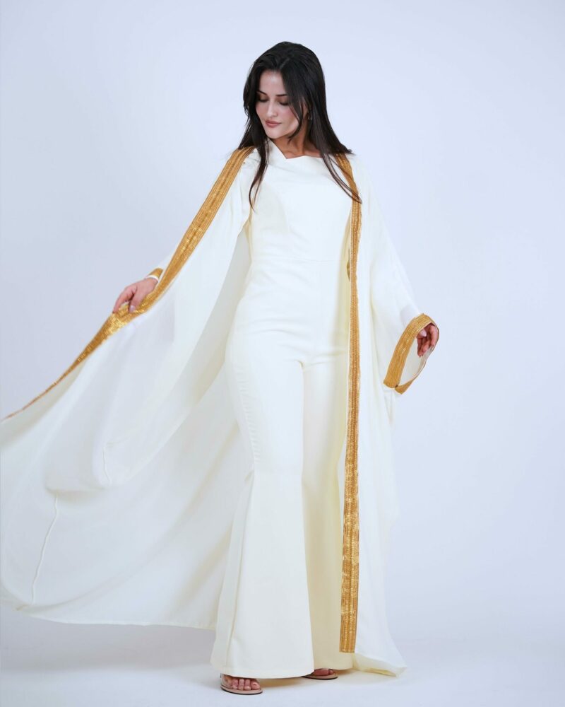 Sally Jumpsuit  -  Off - White - Image 3
