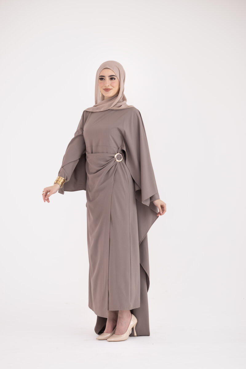 ⁦فستان زينة-بني⁩ - الصورة ⁦6⁩