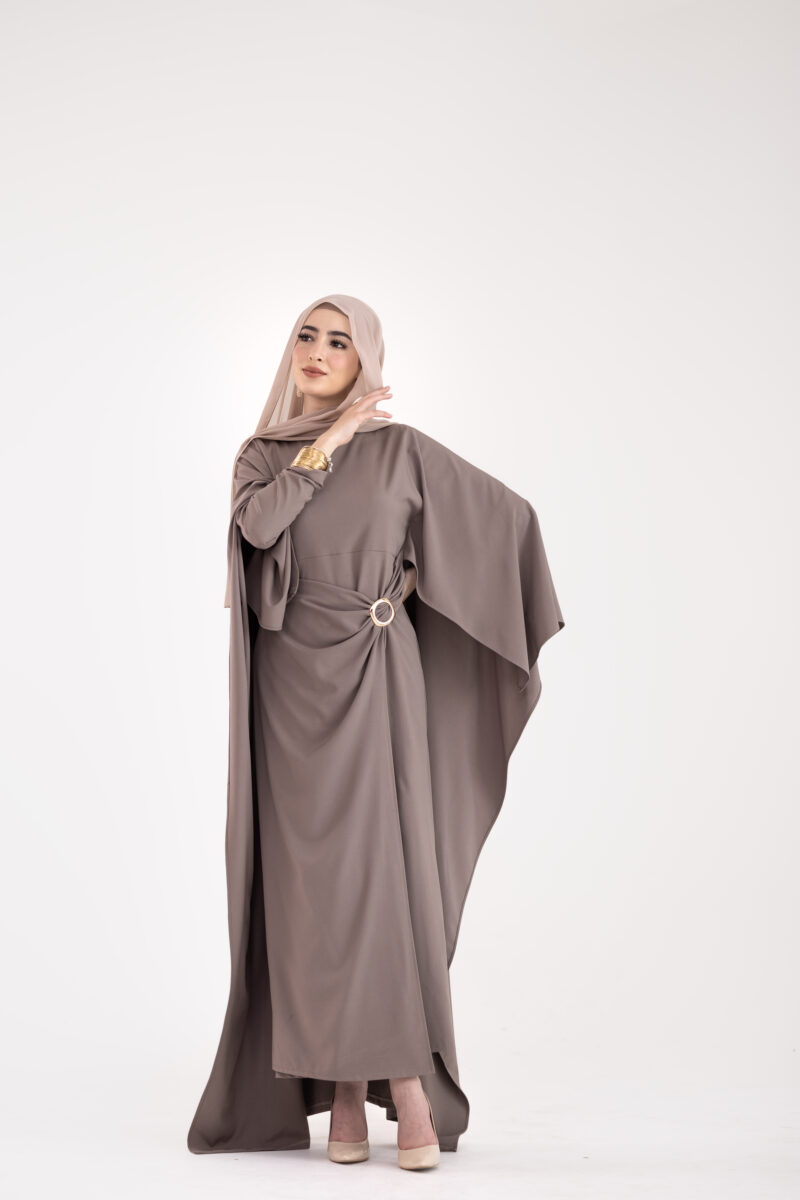 ⁦فستان زينة-بني⁩ - الصورة ⁦7⁩