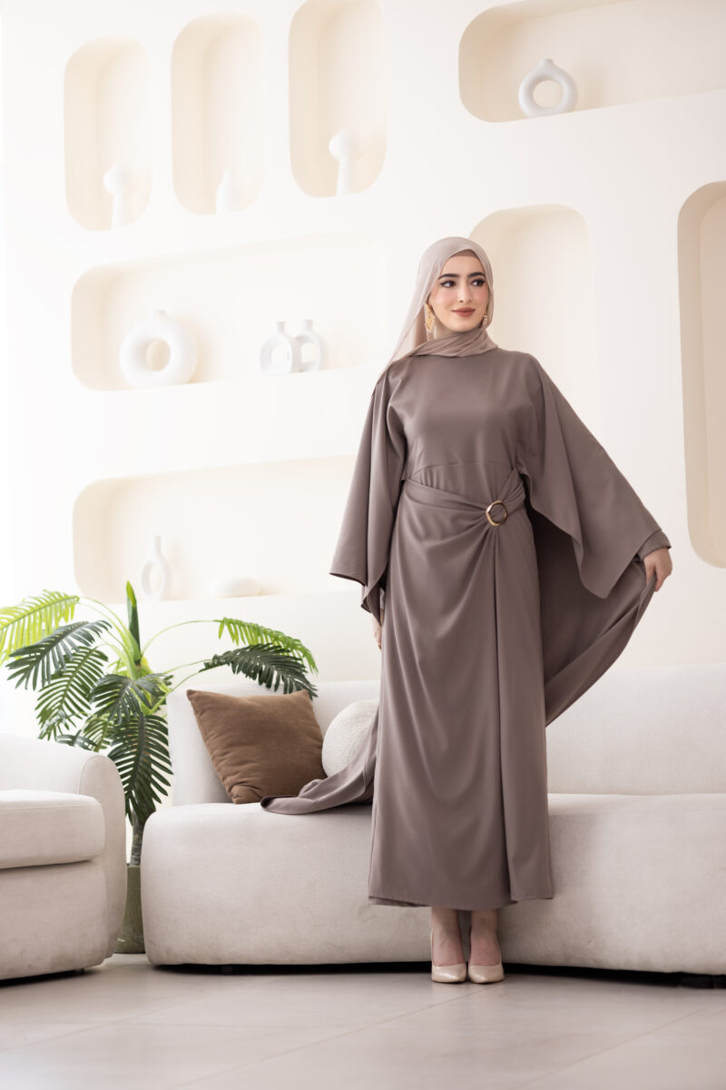 ⁦فستان زينة-بني⁩ - الصورة ⁦3⁩