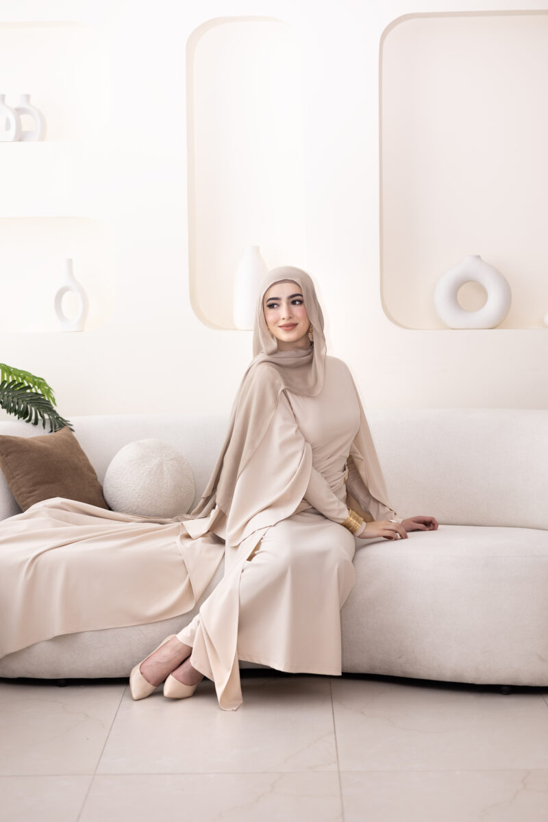 ⁦فستان زينة- أبيض⁩ - الصورة ⁦3⁩