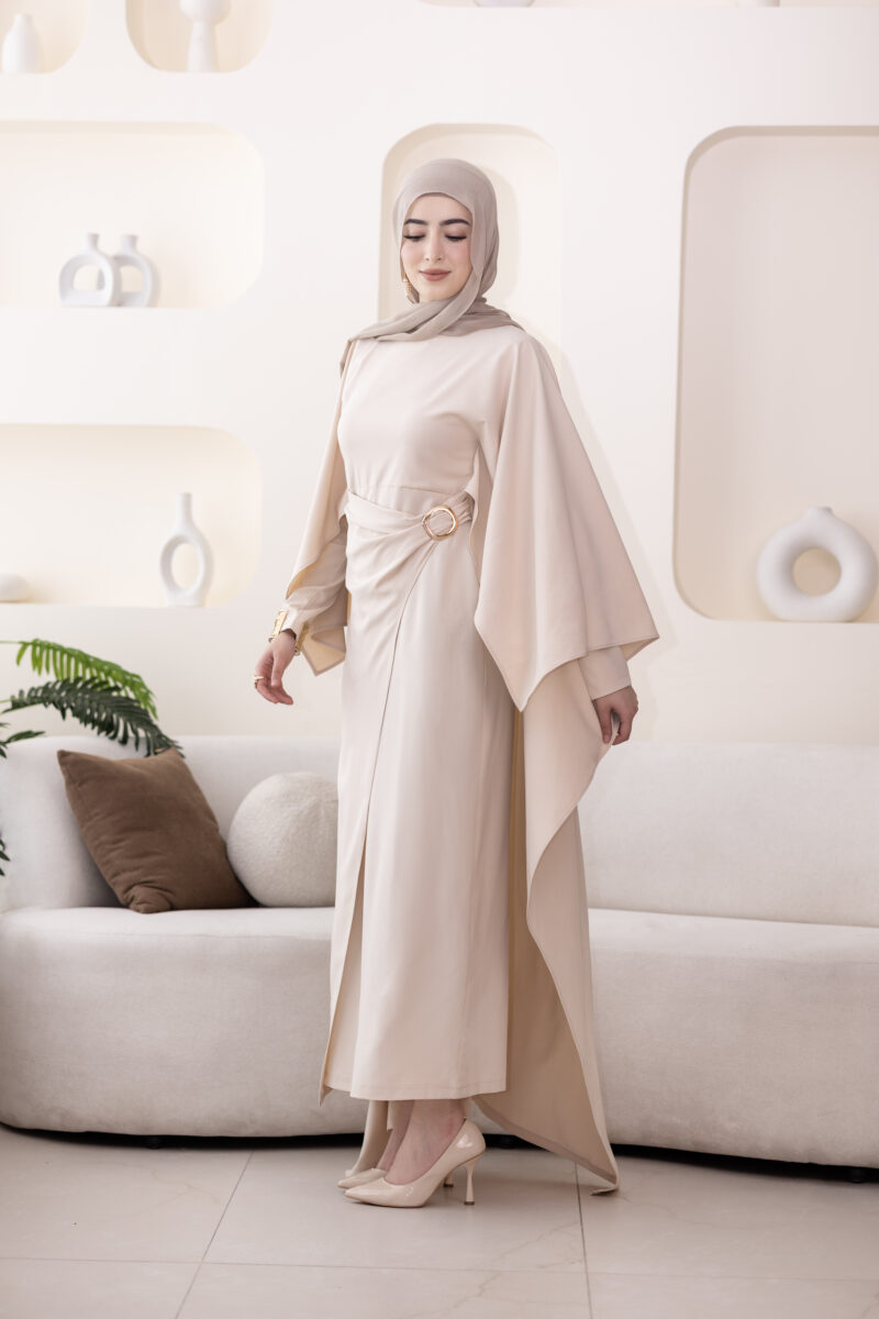 ⁦فستان زينة- أبيض⁩ - الصورة ⁦4⁩