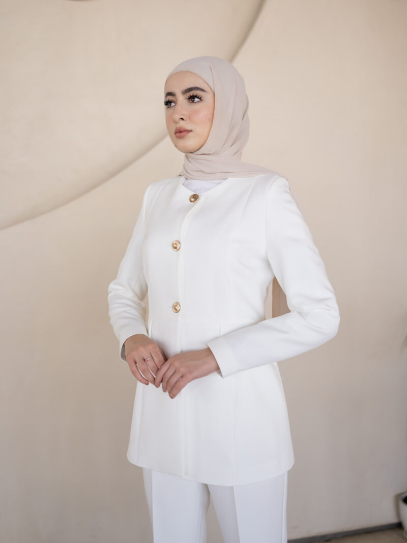 Dana Suit-White - Image 4